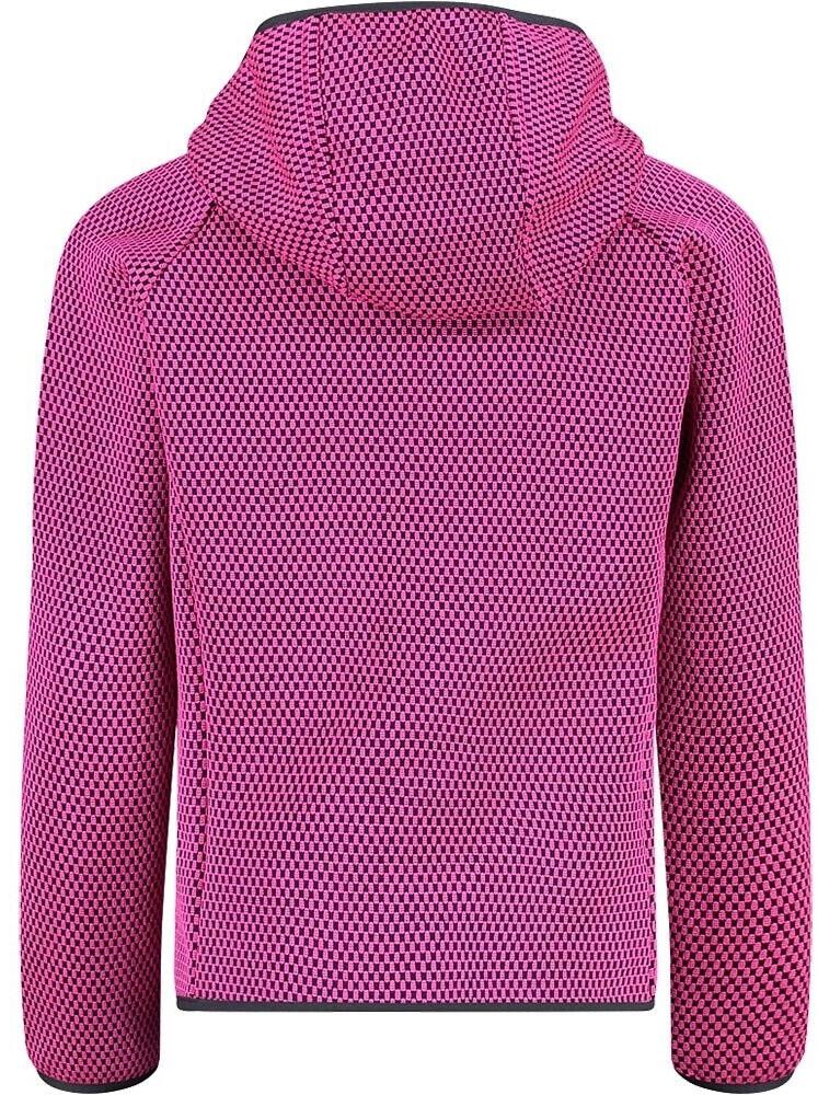 CMP KID G Jacket FIX Hood Purple Fluo Titanio 00HM