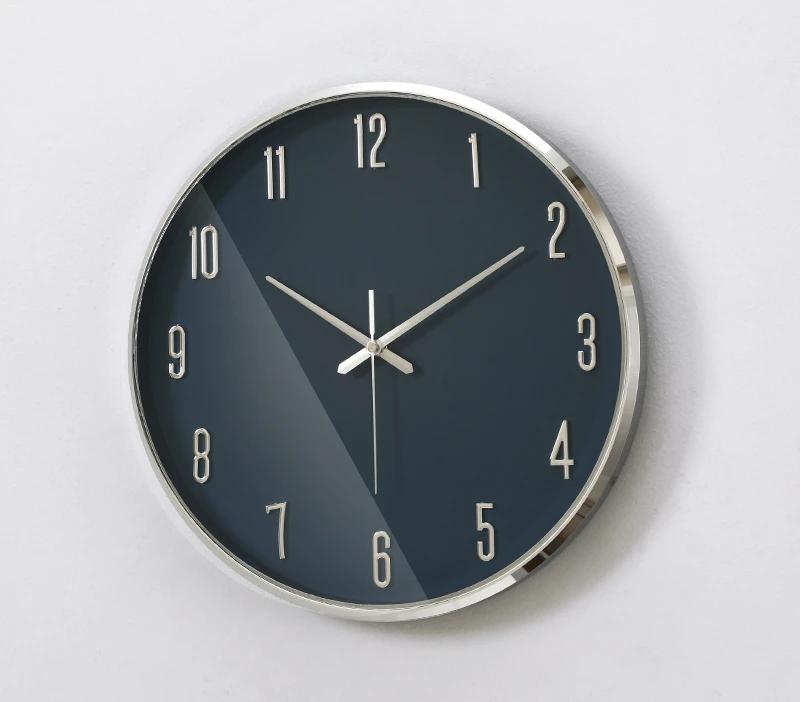 Modern Simple Interior Wall Clock Fashion Creative Interior Clock Light Luxury Silent Bedrooms Horloge Murale Home Decoration