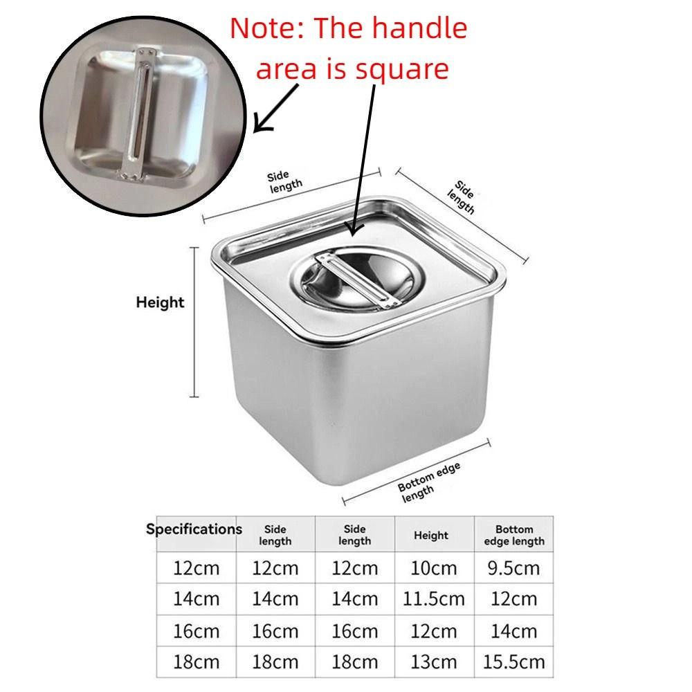 Dustproof Frozen Yogurt Container Large Capacity Condiment Container with Lid  Fruit