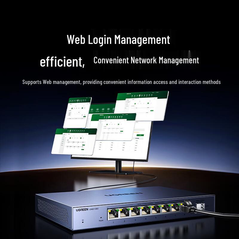 UGREEN High-Speed Network Switches and Transceiver Modules