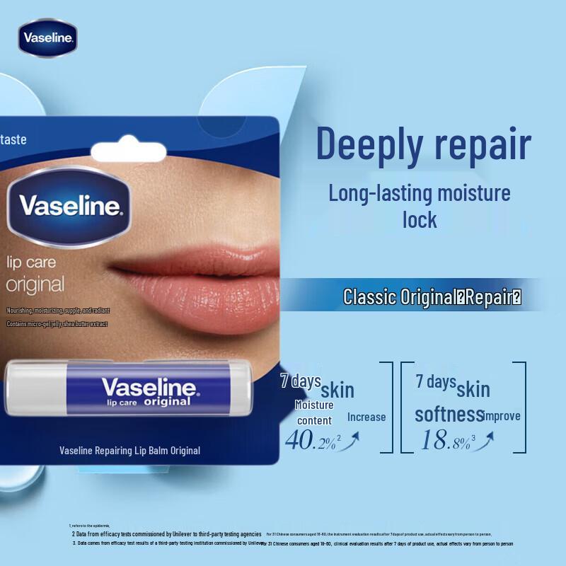 Vaseline Moisturizing Lip Balm & Hand Cream Set