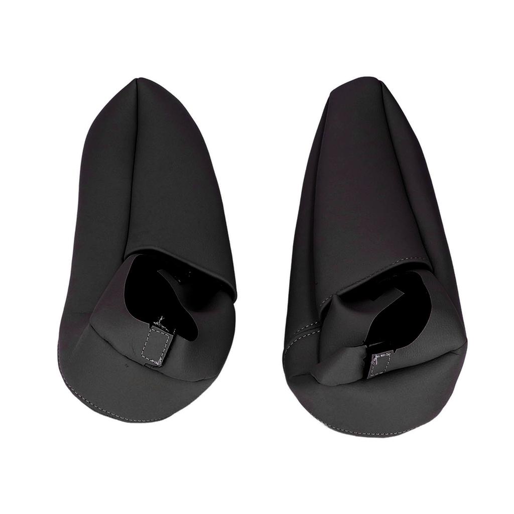 2PcsCelsiusSet Car Front Seat Armrest Cover Leather Waterproof Good Toughness Replacement for Siena 2005‑2010