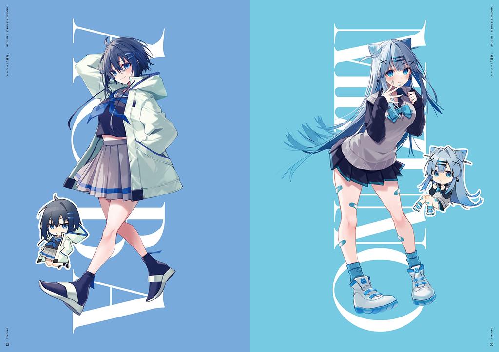 Oshioshio Art Collection Blue Days