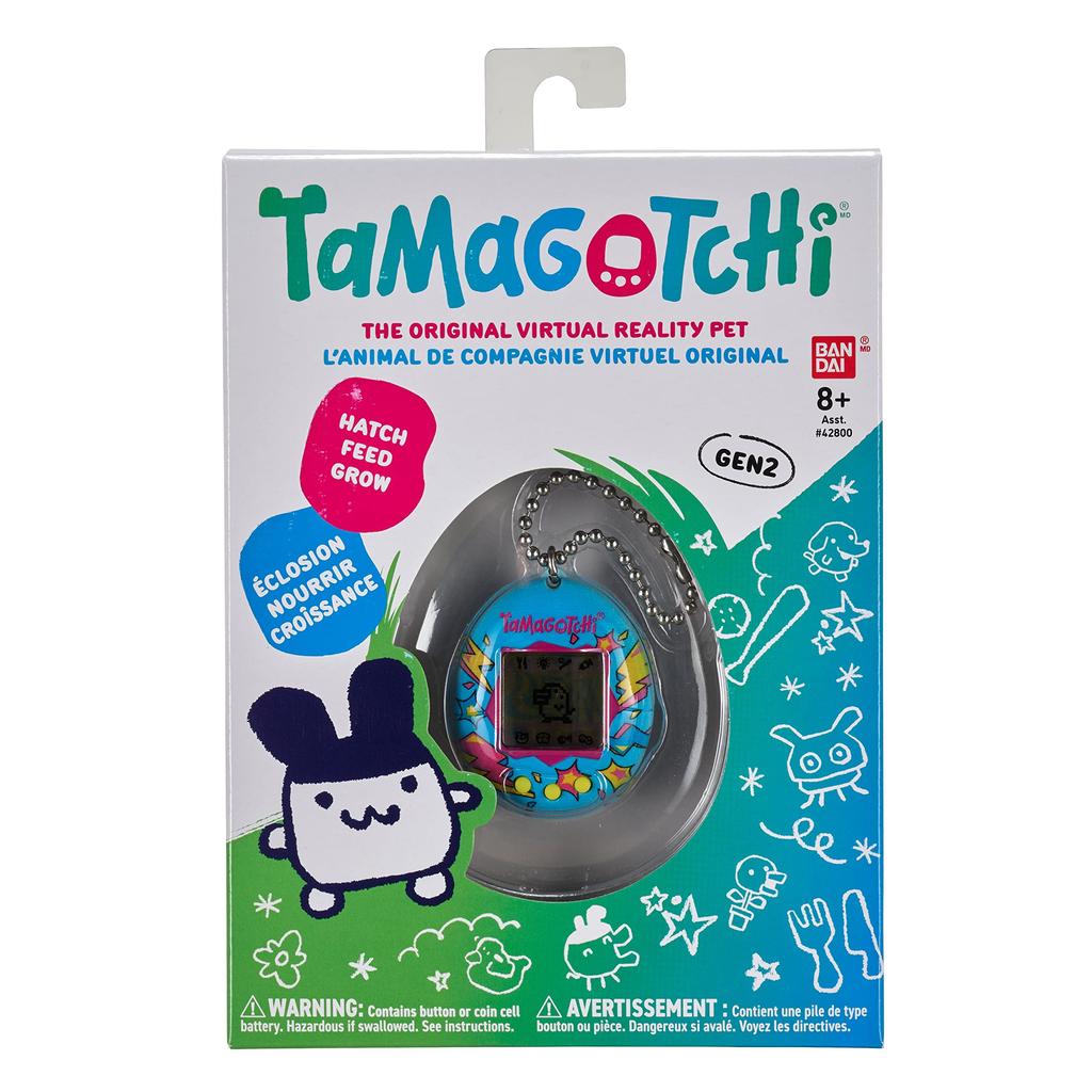 Tamagotchi Oryginalna Gra Elektroniczna Wzór Błyskawicy nie być w - [Może Japoński]