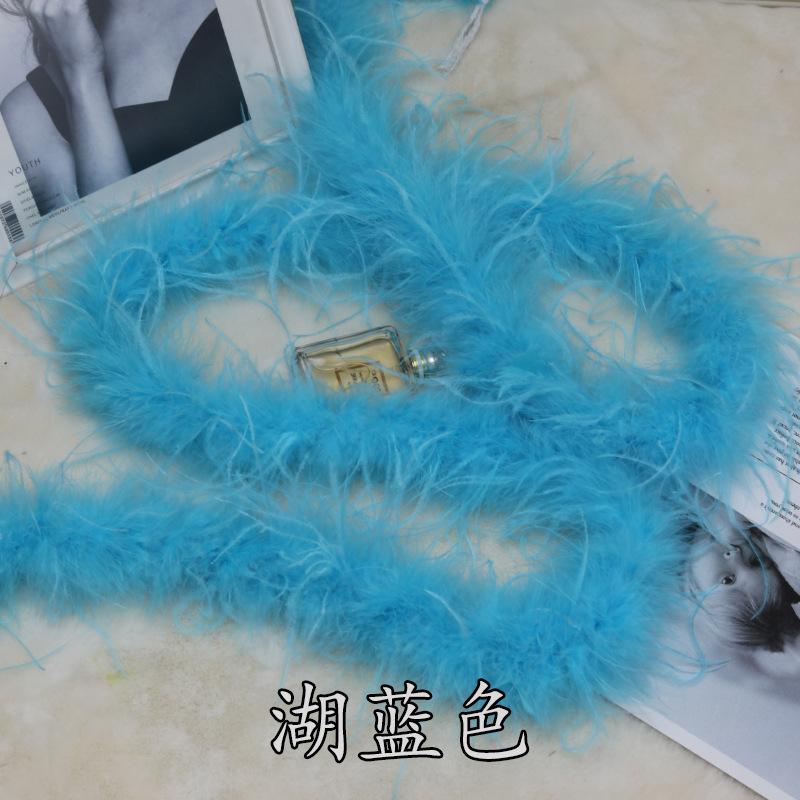 5 Layers Ostrich Top Encryption Thickened Feather Fleece Strip Catwalk Show Costume Decorative Ostrich Feather Strip