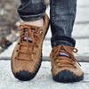 Handmade Leather Men Shoes Casual Split Leather Shoes Men Loafers Comfort Walking Driving Shoes Moccasins Men Flats Shoes