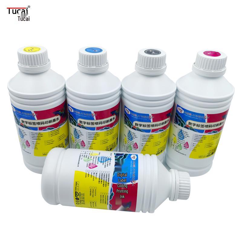 Tu Cai ONE PASS Ink for HP Inkjet Printers - Ideal for Corrugated Boxes and Label Packaging.