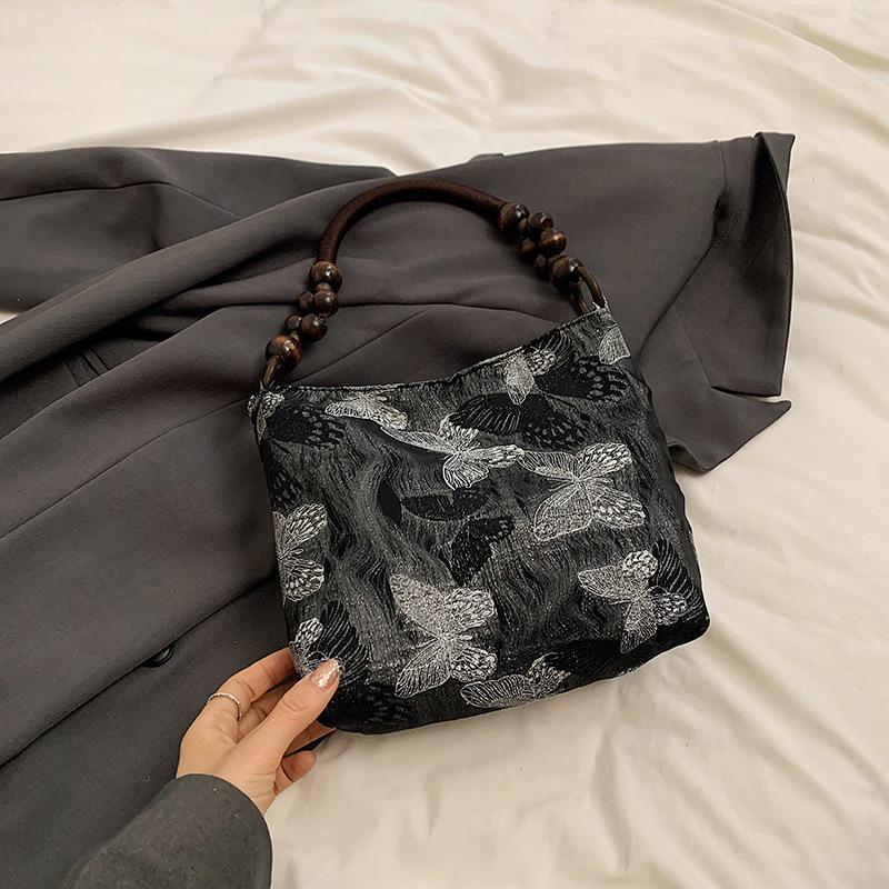 Summer Butterfly Chic Women's Underarm Tote Handbag 2025 National Tide Edition