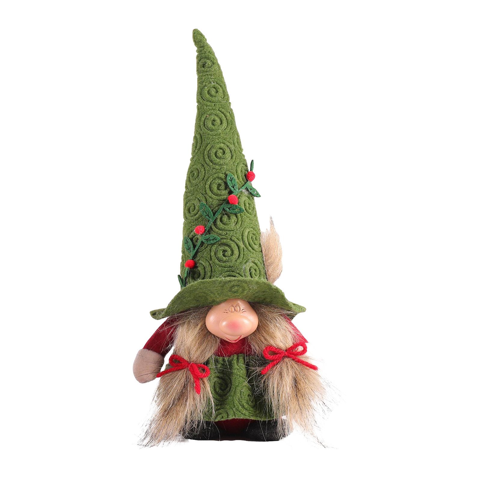 

Gnome Christmas Decorations - Adorable Plush Christmas Gnome Gifts For Women, Thanksgiving Valentines Birthday Plush Gnomes Swedish Tomte For Kitchen One Size