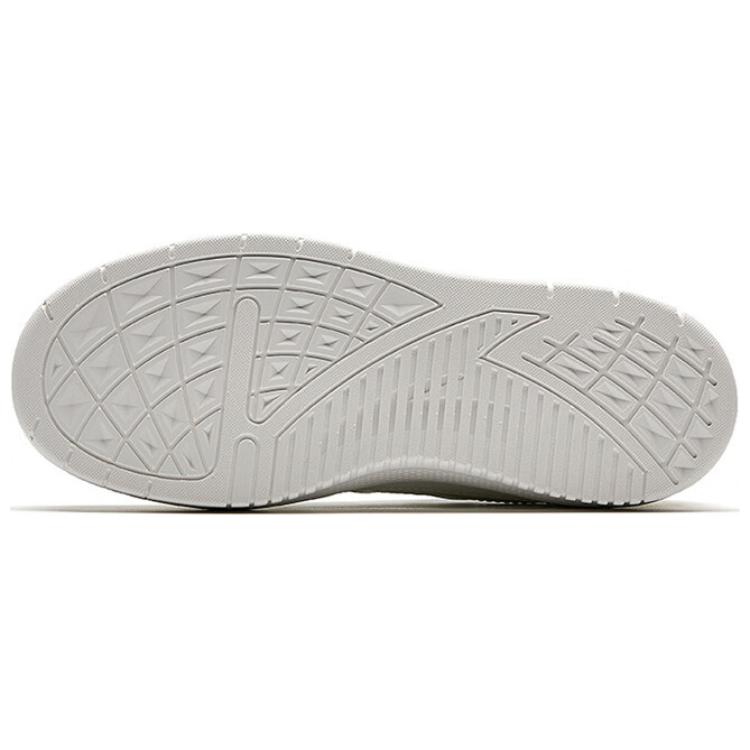 Anta Jelly Shoes 2 Comfortable Versatile Breathable Lightweight Increased Height Low Top Skate Shoes Women sneaker White Blue Beige 122528032-3