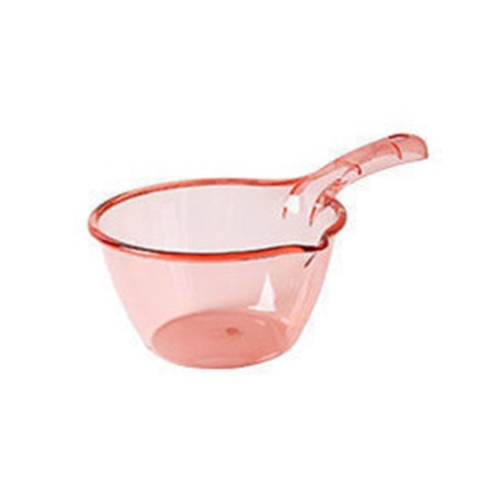Transparent Water Ladle Plastic Water Dipper Practical Bath Water Spoon  Water Splashing Festival