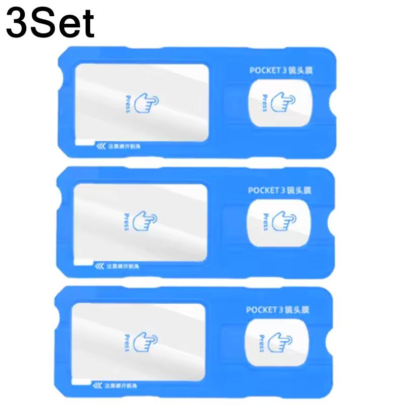 Tempered Glass Flim for DJI OSMO Pocket 3 Screen Protector Anti-Scratch Lens Film Protective Cover for DJI Pocket 3 Accessories