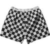 Checkered Mid-Rise Loose Boxer Briefs Men Underwear Black VN000K8MWHT1