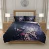 N-Naruto U-Uzumaki N-Naruto Anime Duvet Cover Set Bedding Breathable Polyester Teen Bedroom Decor US EU UK AU DE Standard Sizes
