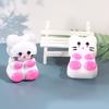 Versatile Cats Display Ornament Silicone Toy Mold for Key Organizers Desk Accessory and Home Decoration Purpose
