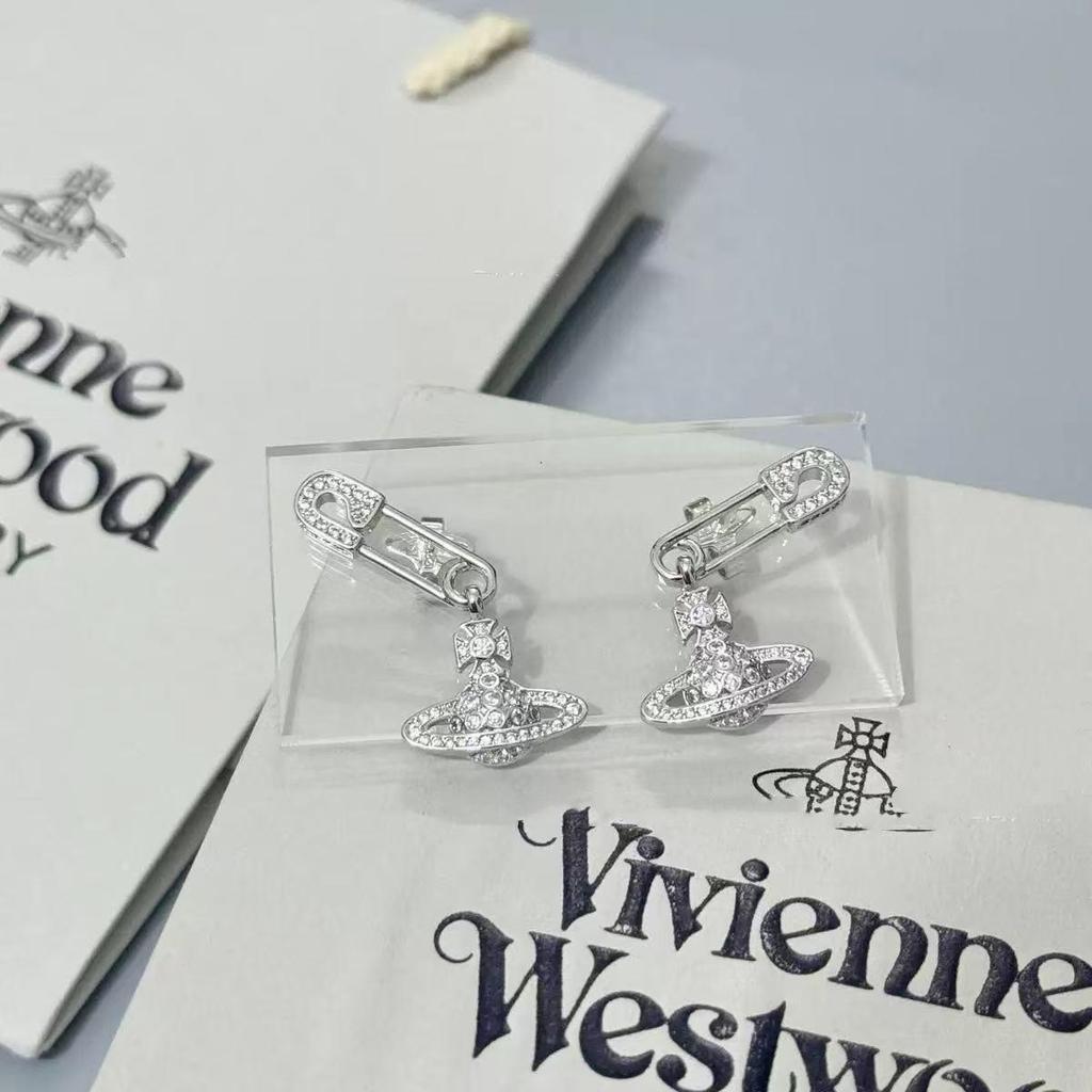 Westwood Saturn Choker Necklace: High Version, Medium Size, Women's 10MM Beads, Logo Clasp.