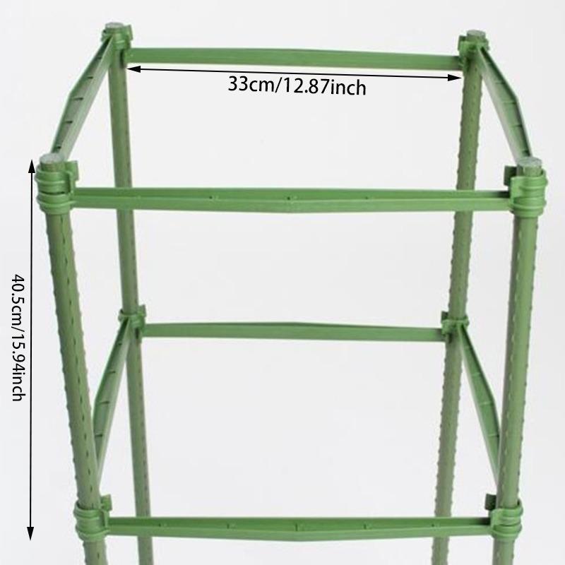 Tuin Balkon Bloem Pilaar Klimrek Tomaat Komkommer Groente Combinatie Beugel Verbindingsstangen