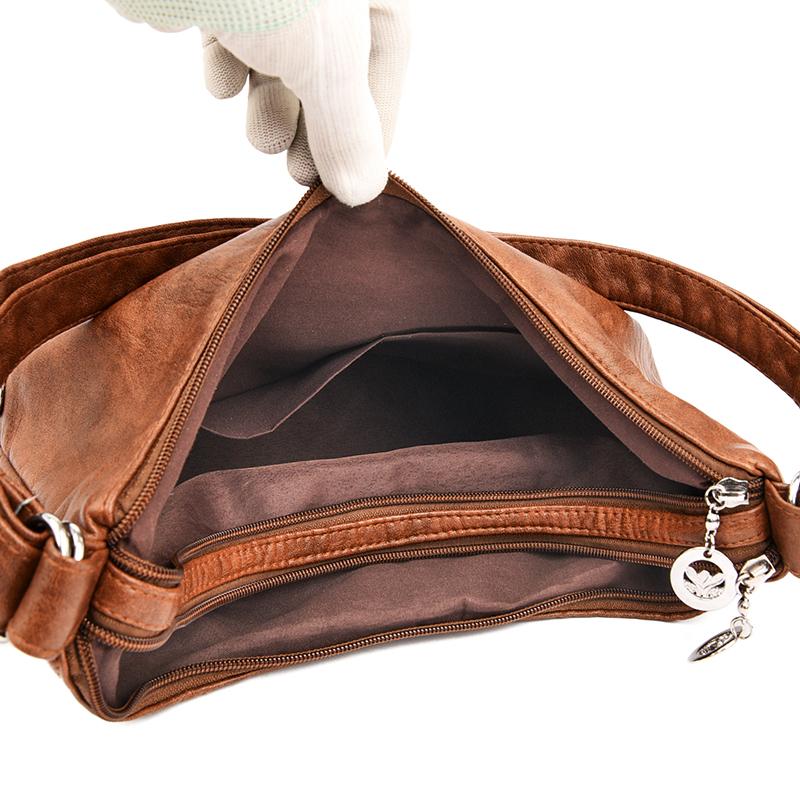 Deri Tote Çanta Kadın Büyük Kapasiteli Çanta Omuz Crossbody Çanta