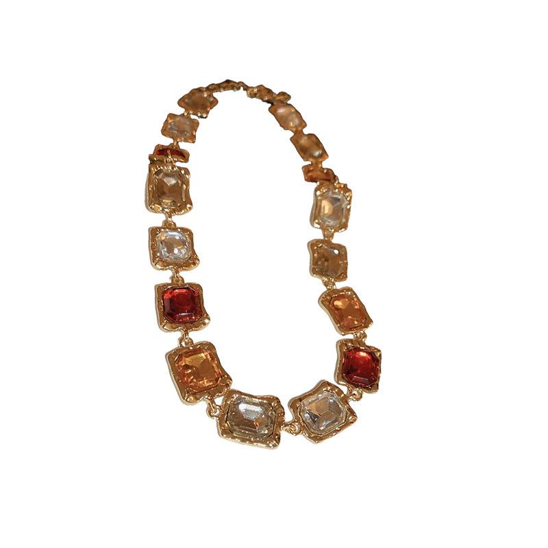 Silver Needle Vintage Pearl and Rhinestone Flower Earrings - French High-End Niche Court Style