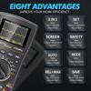 Intelligent Graphical Digital Oscilloscope 2 In1with 2.4 Inches Color Screen 10MHz Bandwidth 50Msps Sampling Rate for Electronic