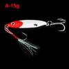 Minnow 10/15/20/30g Värviline Plii Valamise Jig Sööt Sulg Metallist Kalapüügilandid Pöörlevad Söödad