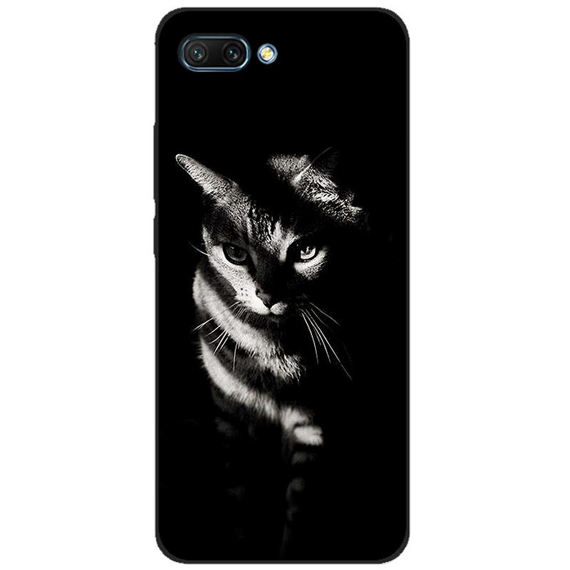 For honor 10 case soft silicon tpu back phone cover for huawei honor 10 Case Etui protective printing coque black tpu case