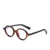 Elliptical Japanese Eyeglasses Frame For Women With Blue Light Blocking Pc Lenses For Casual Wear