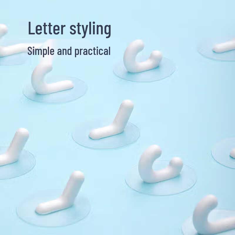 

Chahua Letter Non-marking Adhesive Hooks