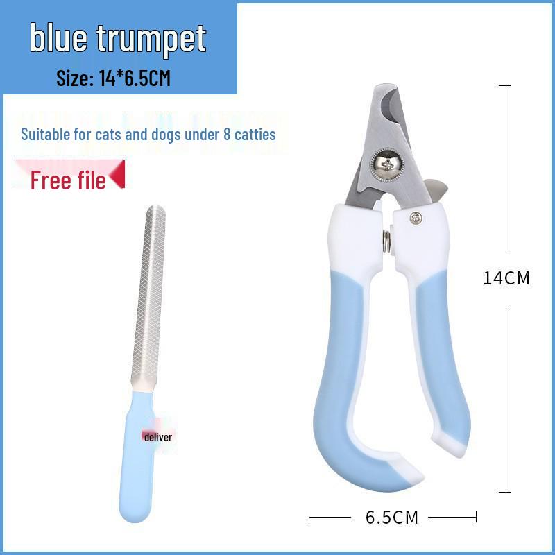

Stainless Steel Pet Nail Clippers & Grinder for Cats and Dogs Pet Nail Scissors
