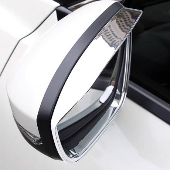 For Toyota Crown Signia 2025 2026 Chrome Rearview Mirror Rain Eyebrow Cover
