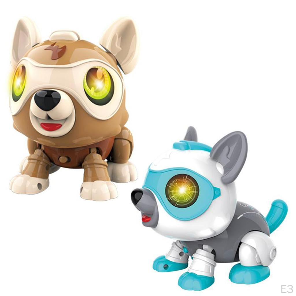 Interactive Intelligent Electronic Puppy Flashing Eyes