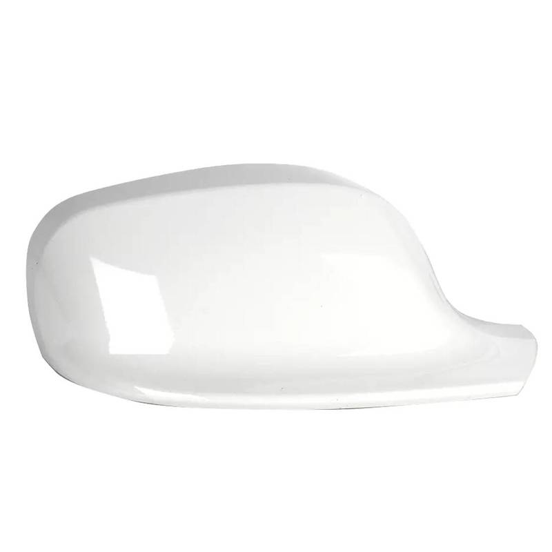 White Front Right Exterior Side Door Wing Rear View Mirror Cover Trim Cap Decor ABS Plastic Fit for BMW X3 F25 2011 2012-2014
