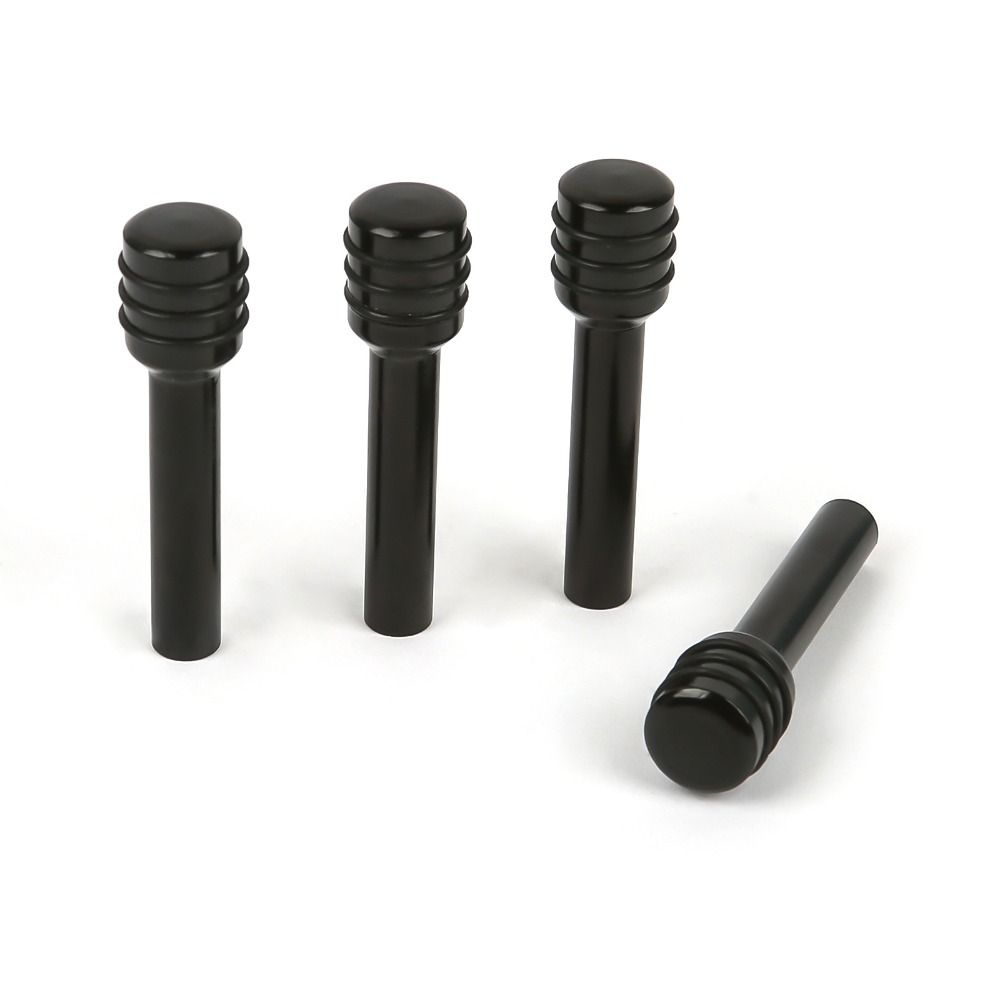 4Pcs Door Lock Knob Pull Pins Aluminum Alloy Door Lock Pins Universal Car Interior Door Buckle Auto Security Bolt Auto Accessory