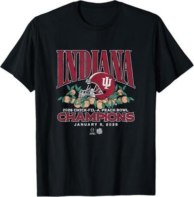 Indiana Football  CFP Peach Bowl Champions TShirt Unisex T-Shirt