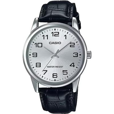 CASIO Analog Quartz Mens Wristwatch MTP-V001L-7B Simple Package Without Decorative Box Silver Overseas Model