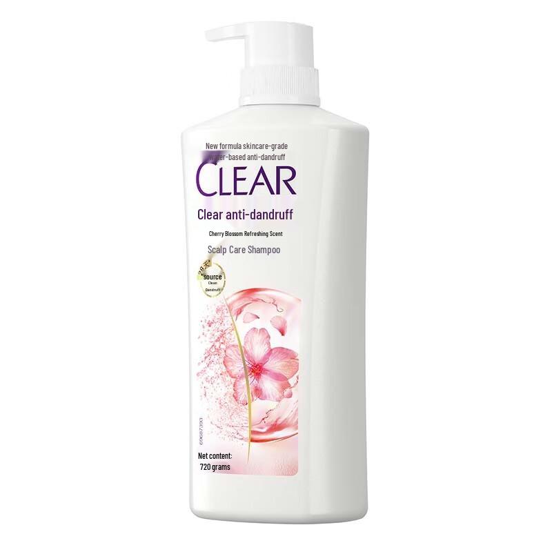 CLEAR Anti-Dandruff Shampoo Cherry Blossom Refreshing