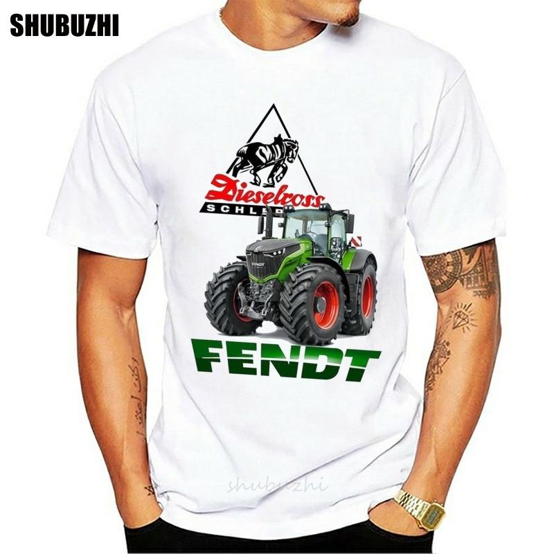 T-shirt da uomo a maniche corte Fendt Tractor t-shirt in cotone uomo moda estiva t-shirt taglia europea moda estiva top magliette dropshipping