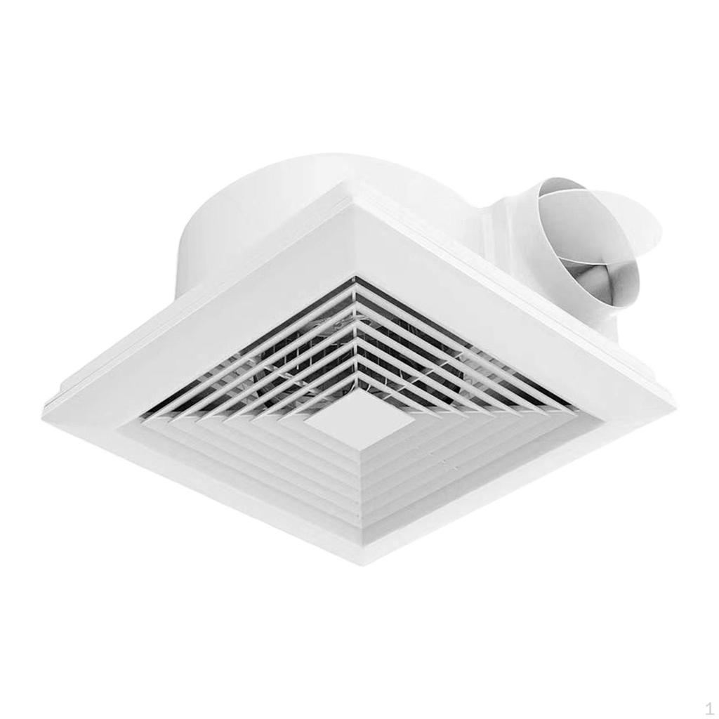 Bathroom Exhaust Installation Quiet Compact Versatile Ventilation Fan for Shower Workshop Kitchen