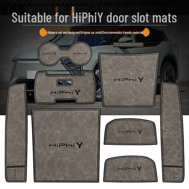 HiPhi Y Podložky do přihrádek ve dveřích a držáků nápojů - Příslušenství na míru