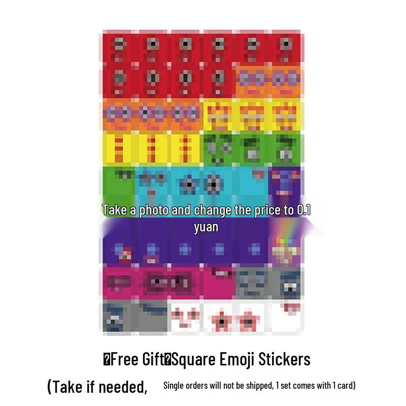 

Набор из 100 прозрачных квадратных строительных блоков: Развивающая игрушка для раннего обучения и математики