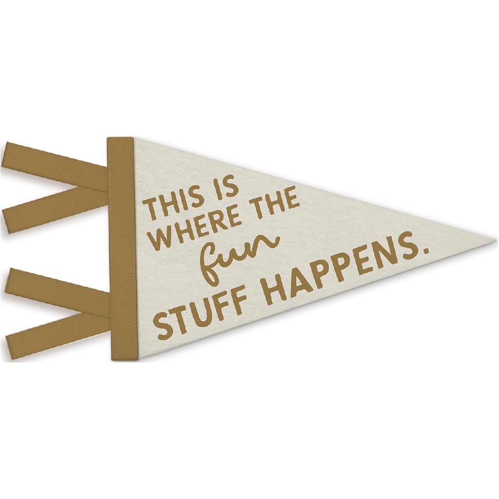 Coastal Granddaughter Room Decor, Surf Pennant Felt Banners Flags, Nautical Coastal Ocean Nursery Wall Hanging Banner for Toddler Girls Room Bedroom