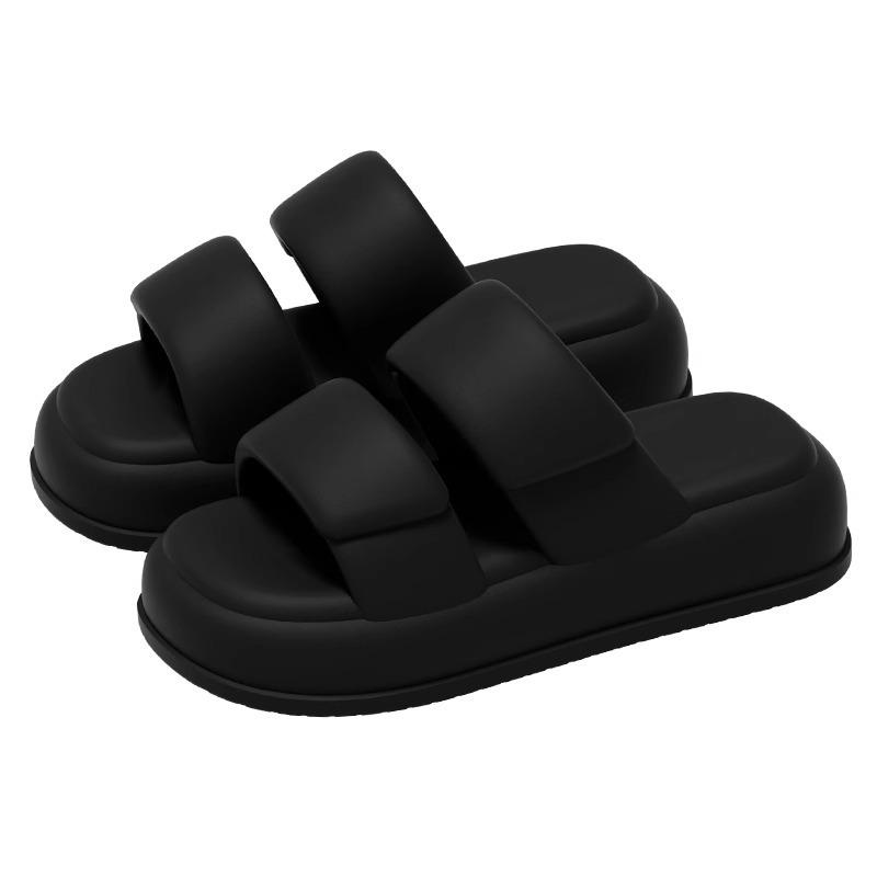 Summer new eva women's thick-soled slippers outdoor home non-slip and deodorant feet silent couple cool slippers