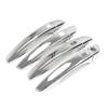 Carbon Fiber Pattern Door Handle & Bowl Decoration for Peugeot 4008/5008 - Gloss Black