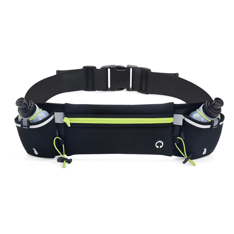 Men's Multifunctional Sports Waist Bag with Phone and Water Bottle Holder - Large Capacity, Wear-Resistant