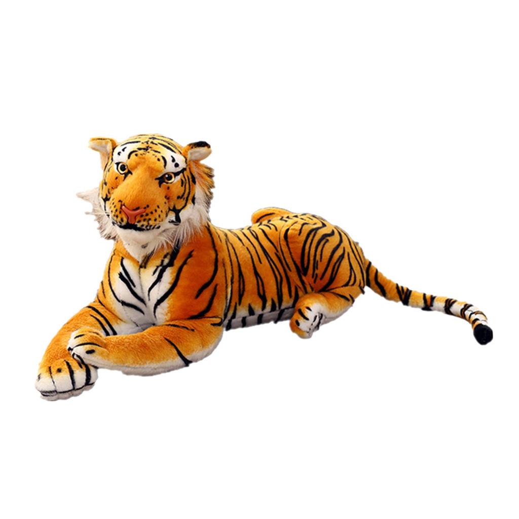 Cartoon Stuffed Animals Toys Tiger Doll Sleeping Pillow Animal Soft for Year
