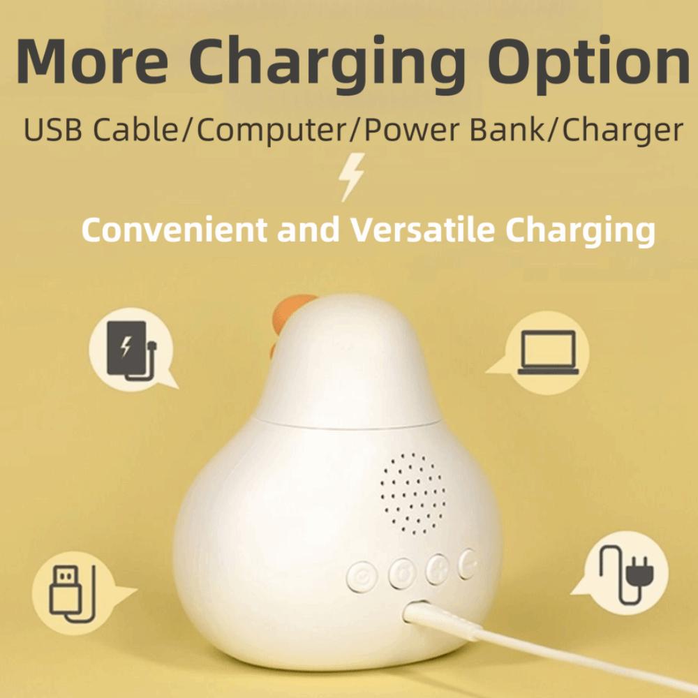 Creative Children's Night Light LED Display Cute Bedside Clock  Student Specific