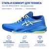 Asics Gel Resolution X Blue Coast Huddle Yellow Women Sneakers 1042A279-400