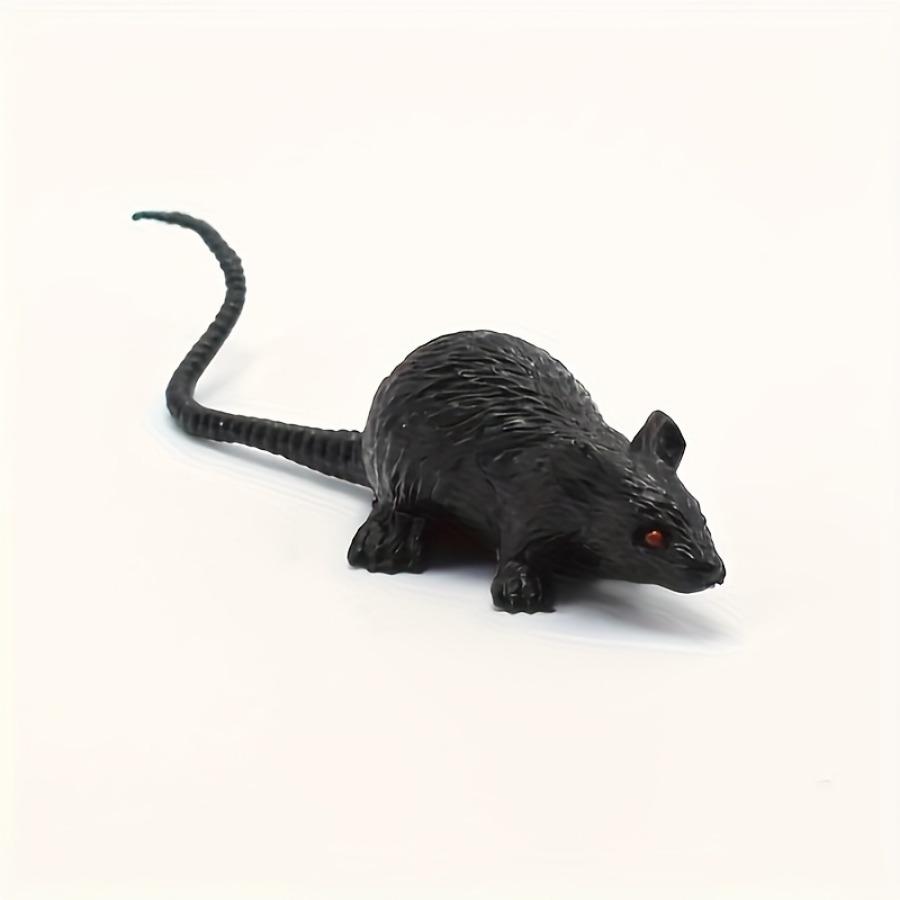 20/10pcs Halloween scary props, Realistic Mini Plastic Mice, Simulated Terror Mouse Figurines for Prank Joke, Plastic Figurines