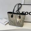 Women's Autumn/Winter Large Capacity Zipper Tote and Shoulder Bag