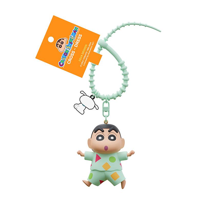 1Pcs Creative Genuine Crayon Shin-Chan Keychain Cute Cartoon Anime Doll Bag Pendant Small Gift Decoration Accessories